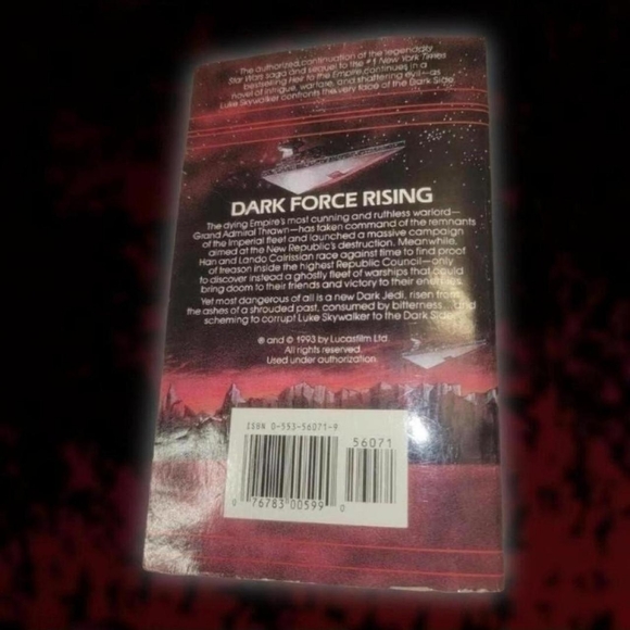 Star Wars: Volume 2: Dark Force Rising 1993 - Picture 2 of 4